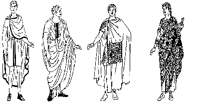roman emperors clothing