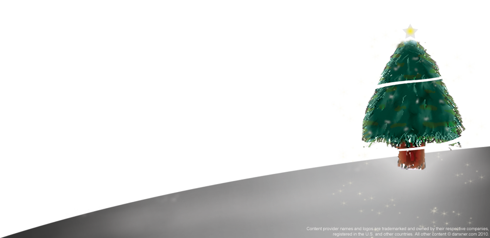 Winter Snowlight tree graphic